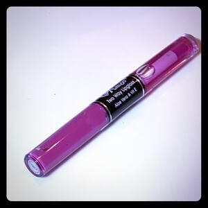 NEW Amuse 2Way LIP GLOSS DUO Aloe Vera Vitamin E Pink Color Tinted Shine 6280-11